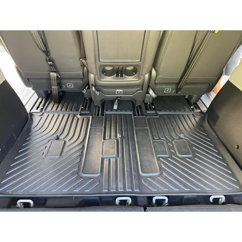 Kia Carnival – 2020 – 2025 – 3 ROWS – KA4 Series – 3D/5D All Weather Car Floor Mats – Right Hand Drive