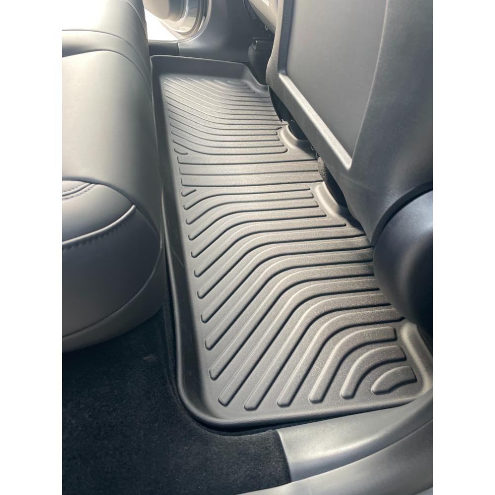 Tesla Model Y – 2022 – 2024 – All Badges – 3D / 5D TPE All Weather Car Floor Mats – Right Hand Drive